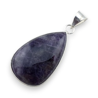 Amethyst pendant 36x22 mm no 180