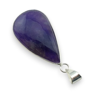 Amethyst pendant 36x22 mm no 182
