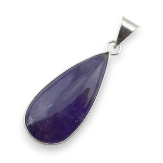 Amethyst pendant 37x18 mm no 178