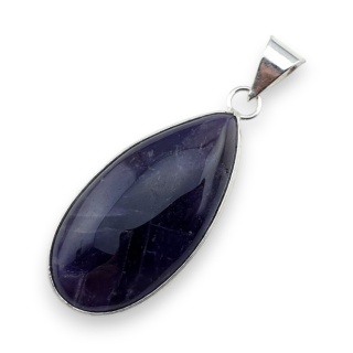 Amethyst pendant 37x19 mm no 156