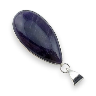 Amethyst pendant 37x19 mm no 156