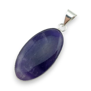 Amethyst pendant 37x21 mm no 187