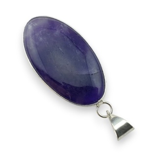 Amethyst pendant 37x21 mm no 187