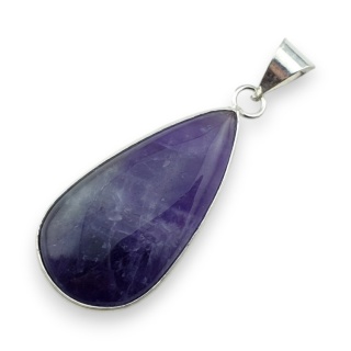 Amethyst pendant 38x20 mm no 145