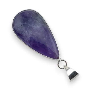 Amethyst pendant 38x20 mm no 145