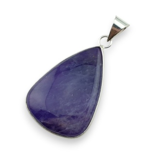 Amethyst pendant 38x26 mm no 149