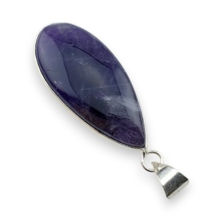 Amethyst pendant 39x18 mm no 189