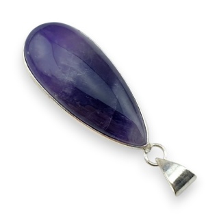 Amethyst pendant 40x18 mm no 169