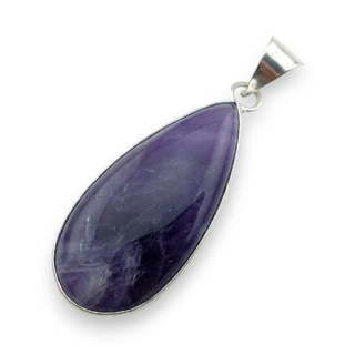 Amethyst pendant 40x19 mm no 166