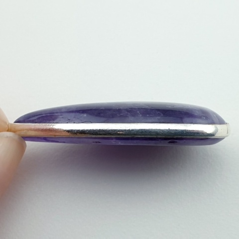 Ametyst zawieszka 40x19 mm nr 166