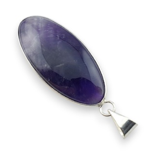 Amethyst pendant 40x19 mm no 173