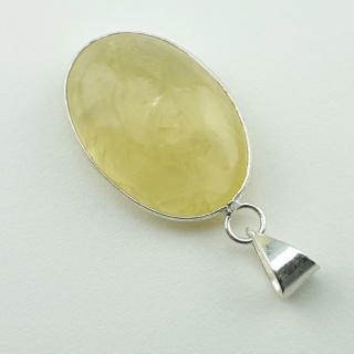 Kwarc cytrynowy zawieszka 29x20 mm nr 50