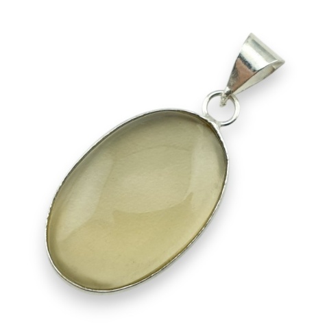 Lemon quartz pendant 31x20 mm no 61