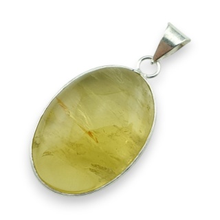 Kwarc cytrynowy zawieszka 32x23 mm nr 52
