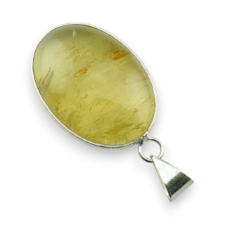 Kwarc cytrynowy zawieszka 32x23 mm nr 52