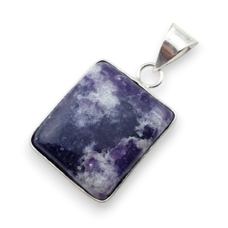 Lepidolit zawieszka 24x20 mm nr 13