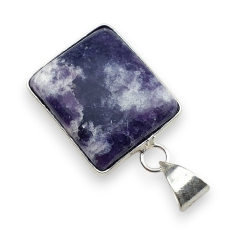 Lepidolit zawieszka 24x20 mm nr 13