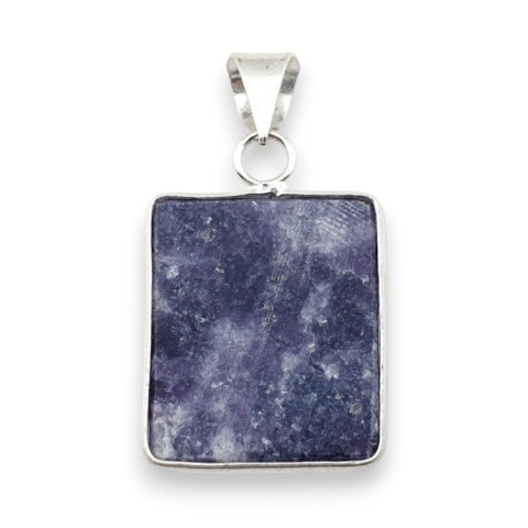 Lepidolit zawieszka 24x20 mm nr 13