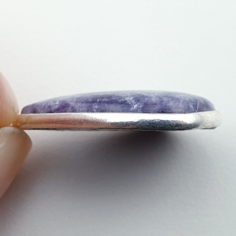 Lepidolit zawieszka 28x22 mm nr 42