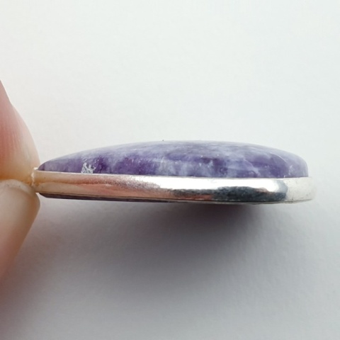 Lepidolit zawieszka 28x23 mm nr 51