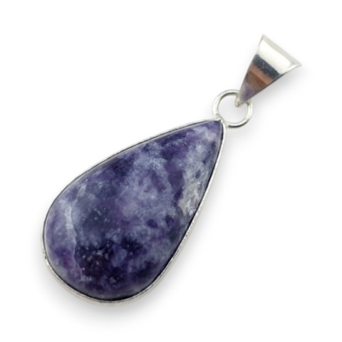 Lepidolit zawieszka 30x18 mm nr 10