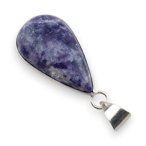 Lepidolit zawieszka 30x18 mm nr 10