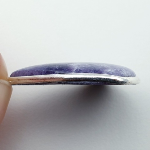 Lepidolit zawieszka 30x26 mm nr 36