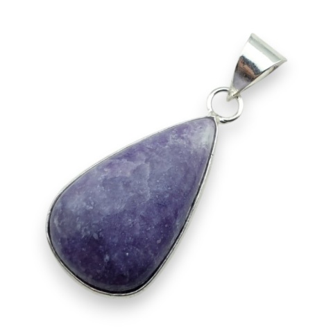 Lepidolit zawieszka 31x18 mm nr 32