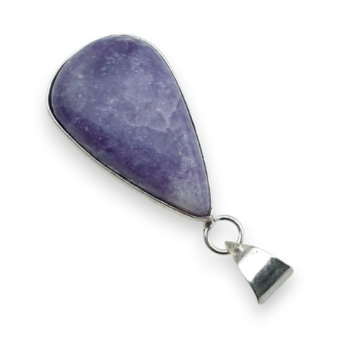 Lepidolit zawieszka 31x18 mm nr 32