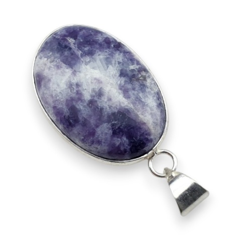 Lepidolit zawieszka 31x22 mm nr 24