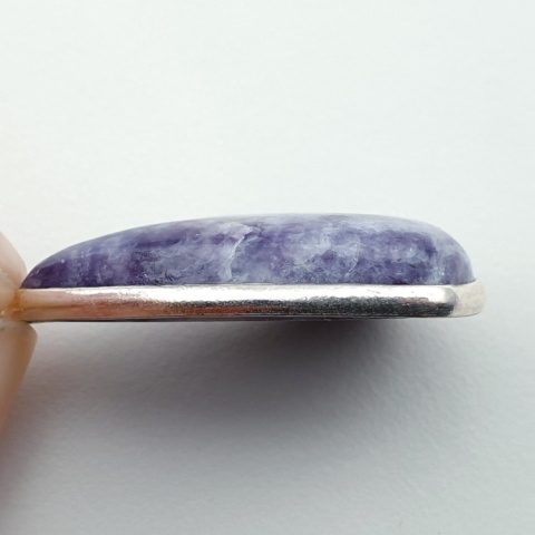 Lepidolite pendant 32x20 mm no 29