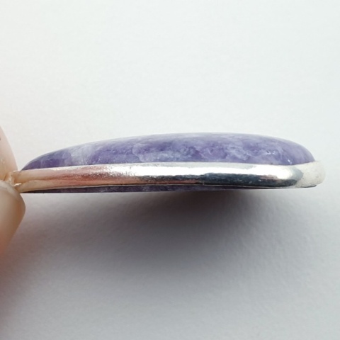 Lepidolite pendant 32x22 mm no 41