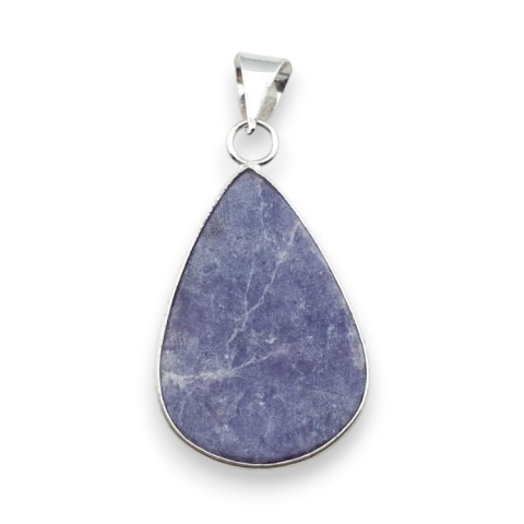Lepidolite pendant 32x22 mm no 41