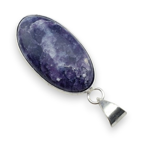 Lepidolite pendant 33x18 mm no 33
