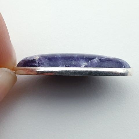 Lepidolite pendant 33x18 mm no 33
