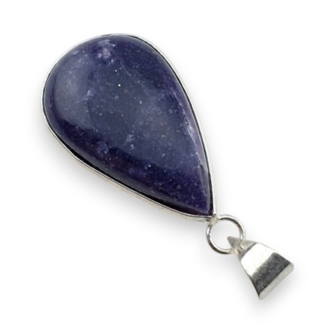 Lepidolite pendant 33x20 mm no 9