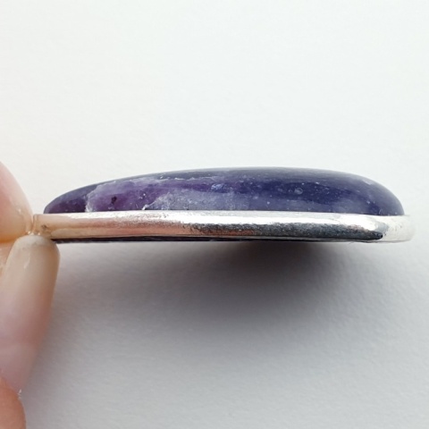 Lepidolite pendant 33x20 mm no 9