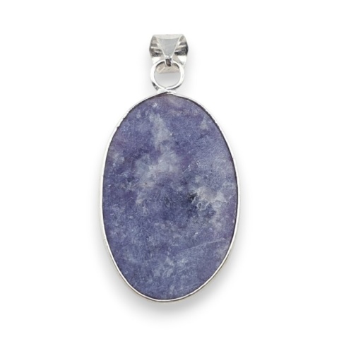 Lepidolite pendant 33x22 mm no 19