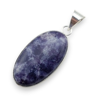 Lepidolit zawieszka 34x19 mm nr 25