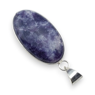 Lepidolit zawieszka 34x19 mm nr 25