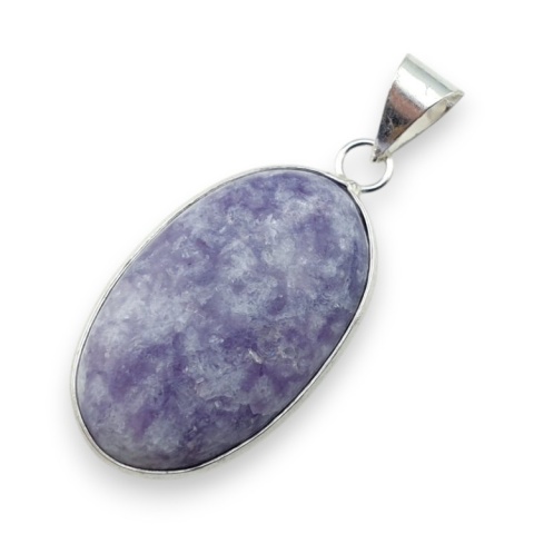 Lepidolit zawieszka 34x21 mm nr 37