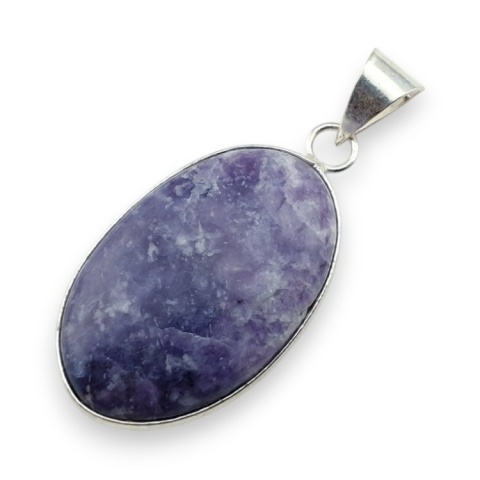 Lepidolit zawieszka 34x22 mm nr 17