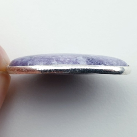 Lepidolit zawieszka 35x22 mm nr 49