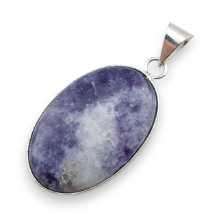 Lepidolit zawieszka 35x23 mm nr 6