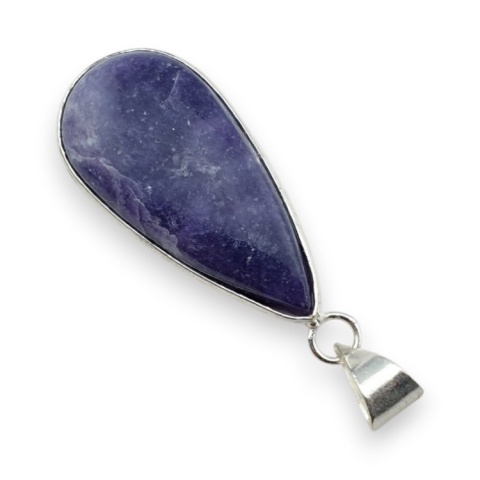 Lepidolit zawieszka 37x18 mm nr 40