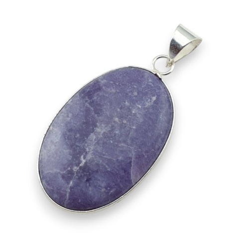 Lepidolit zawieszka 38x25 mm nr 14