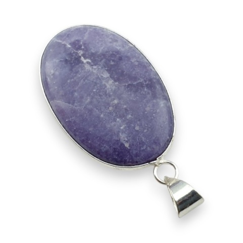 Lepidolit zawieszka 38x25 mm nr 14