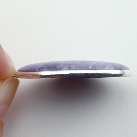 Lepidolit zawieszka 38x25 mm nr 14