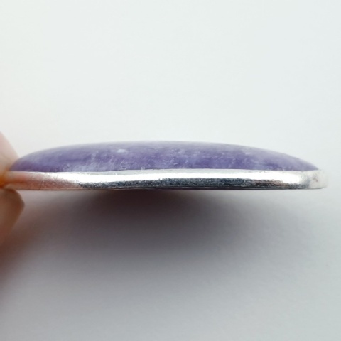 Lepidolit zawieszka 39x23 mm nr 45