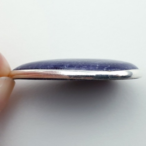 Lepidolit zawieszka 39x27 mm nr 31